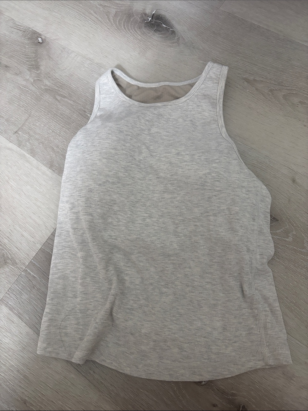 Women’s Vuori Pylo Ribbed Tank Top - Light Gray